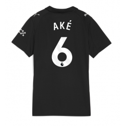 Manchester City Nathan Ake #6 Bortedrakt Dame 2025-26 Kortermet