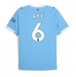Manchester City Nathan Ake #6 Hjemmedrakt 2025-26 Kortermet