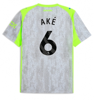 Manchester City Nathan Ake #6 Tredjedrakt 2025-26 Kortermet