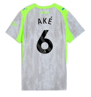 Manchester City Nathan Ake #6 Tredjedrakt Dame 2025-26 Kortermet