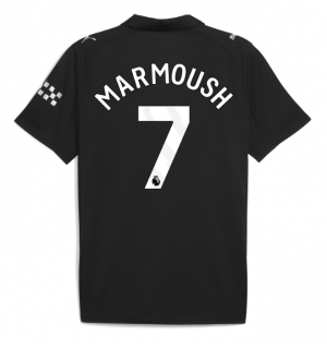 Manchester City Omar Marmoush #7 Bortedrakt 2025-26 Kortermet