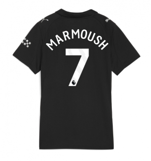 Manchester City Omar Marmoush #7 Bortedrakt Dame 2025-26 Kortermet