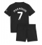 Manchester City Omar Marmoush #7 Bortedraktsett Barn 2025-26 Kortermet (+ Korte bukser)