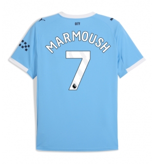 Manchester City Omar Marmoush #7 Hjemmedrakt 2025-26 Kortermet