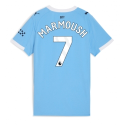 Manchester City Omar Marmoush #7 Hjemmedrakt Dame 2025-26 Kortermet