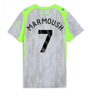 Manchester City Omar Marmoush #7 Tredjedrakt Dame 2025-26 Kortermet