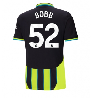 Manchester City Oscar Bobb #52 Bortedrakt 2024-25 Kortermet