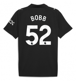 Manchester City Oscar Bobb #52 Bortedrakt 2025-26 Kortermet
