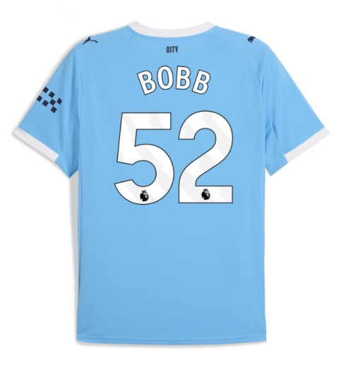 Manchester City Oscar Bobb #52 Hjemmedrakt 2025-26 Kortermet Manchester City Oscar Bobb #52 Hjemmedrakt 2025-26 Kortermet