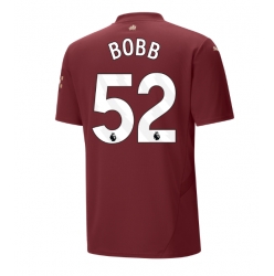 Manchester City Oscar Bobb #52 Tredjedrakt 2024-25 Kortermet