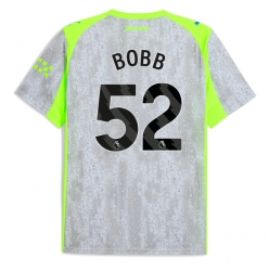 Manchester City Oscar Bobb #52 Tredjedrakt 2025-26 Kortermet