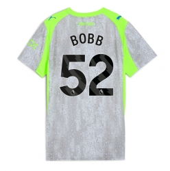 Manchester City Oscar Bobb #52 Tredjedrakt Dame 2025-26 Kortermet