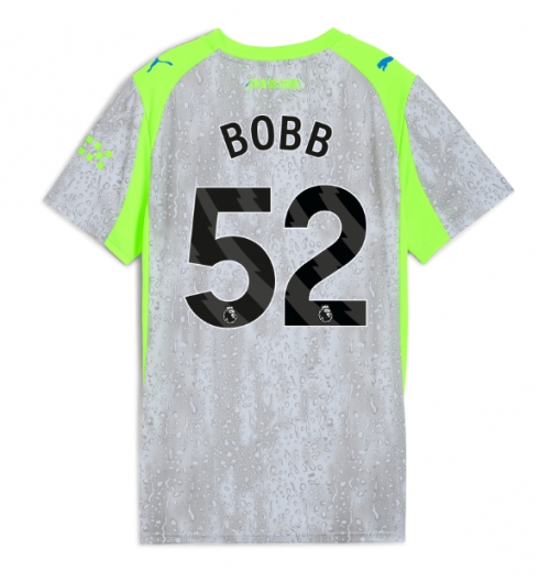 Manchester City Oscar Bobb #52 Tredjedrakt Dame 2025-26 Kortermet Manchester City Oscar Bobb #52 Tredjedrakt Dame 2025-26 Kortermet