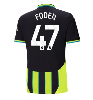 Manchester City Phil Foden #47 Bortedrakt 2024-25 Kortermet