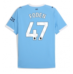 Manchester City Phil Foden #47 Hjemmedrakt 2025-26 Kortermet