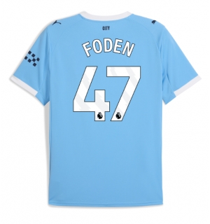 Manchester City Phil Foden #47 Hjemmedrakt 2025-26 Kortermet