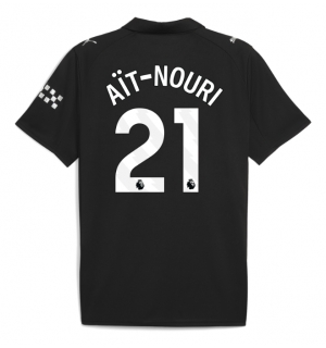 Manchester City Rayan Ait-Nouri #21 Bortedrakt 2025-26 Kortermet