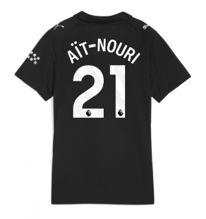Manchester City Rayan Ait-Nouri #21 Bortedrakt Dame 2025-26 Kortermet