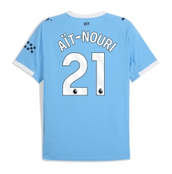 Manchester City Rayan Ait-Nouri #21 Hjemmedrakt 2025-26 Kortermet