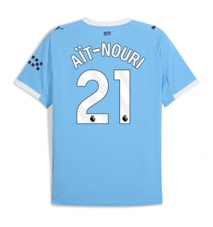 Manchester City Rayan Ait-Nouri #21 Hjemmedrakt 2025-26 Kortermet