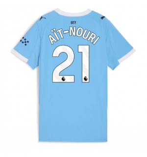 Manchester City Rayan Ait-Nouri #21 Hjemmedrakt Dame 2025-26 Kortermet