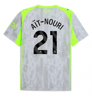 Manchester City Rayan Ait-Nouri #21 Tredjedrakt 2025-26 Kortermet