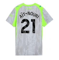 Manchester City Rayan Ait-Nouri #21 Tredjedrakt Dame 2025-26 Kortermet