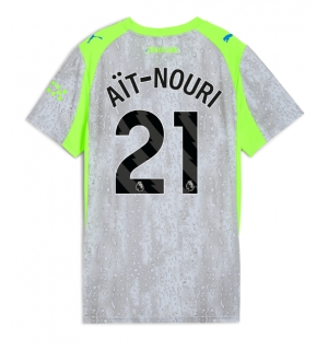 Manchester City Rayan Ait-Nouri #21 Tredjedrakt Dame 2025-26 Kortermet
