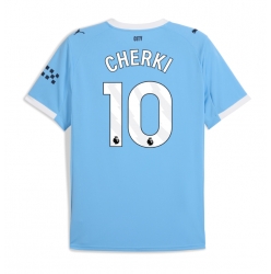 Manchester City Rayan Cherki #10 Hjemmedrakt 2025-26 Kortermet