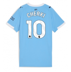 Manchester City Rayan Cherki #10 Hjemmedrakt Dame 2025-26 Kortermet