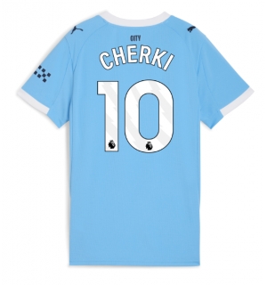 Manchester City Rayan Cherki #10 Hjemmedrakt Dame 2025-26 Kortermet