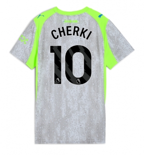 Manchester City Rayan Cherki #10 Tredjedrakt Dame 2025-26 Kortermet