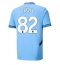 Manchester City Rico Lewis #82 Hjemmedrakt 2024-25 Kortermet