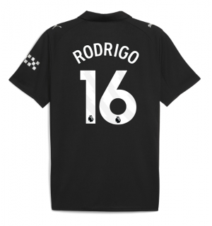 Manchester City Rodri Hernandez #16 Bortedrakt 2025-26 Kortermet