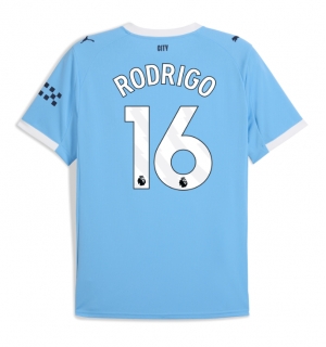 Manchester City Rodri Hernandez #16 Hjemmedrakt 2025-26 Kortermet