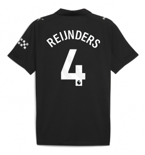 Manchester City Tijjani Reijnders #4 Bortedrakt 2025-26 Kortermet