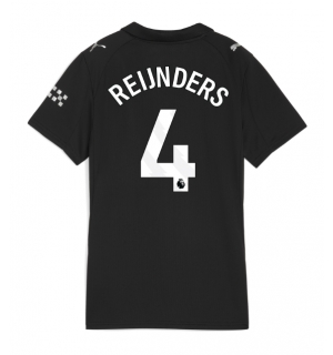 Manchester City Tijjani Reijnders #4 Bortedrakt Dame 2025-26 Kortermet
