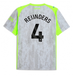 Manchester City Tijjani Reijnders #4 Tredjedrakt 2025-26 Kortermet