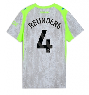 Manchester City Tijjani Reijnders #4 Tredjedrakt Dame 2025-26 Kortermet