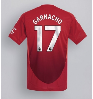 Manchester United Alejandro Garnacho #17 Hjemmedrakt 2024-25 Kortermet