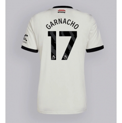 Manchester United Alejandro Garnacho #17 Tredjedrakt 2024-25 Kortermet