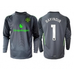 Manchester United Altay Bayindir #1 Keeper Bortedrakt 2025-26 Langermet
