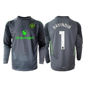 Manchester United Altay Bayindir #1 Keeper Bortedrakt 2025-26 Langermet
