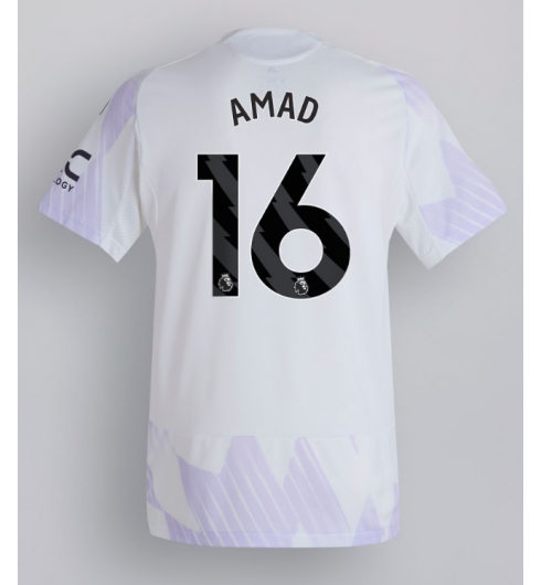 Manchester United Amad Diallo #16 Bortedrakt 2025-26 Kortermet Manchester United Amad Diallo #16 Bortedrakt 2025-26 Kortermet