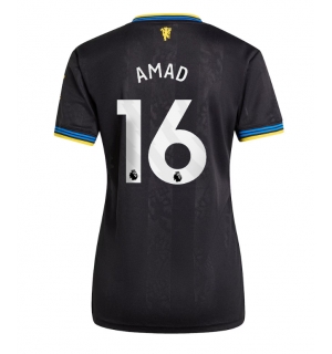 Manchester United Amad Diallo #16 Tredjedrakt Dame 2025-26 Kortermet