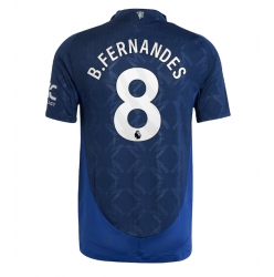 Manchester United Bruno Fernandes #8 Bortedrakt 2024-25 Kortermet