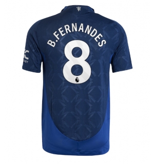 Manchester United Bruno Fernandes #8 Bortedrakt 2024-25 Kortermet