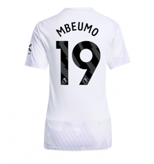 Manchester United Bryan Mbeumo #19 Bortedrakt Dame 2025-26 Kortermet