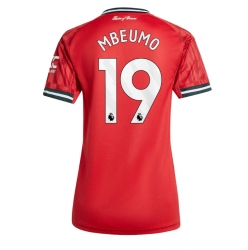 Manchester United Bryan Mbeumo #19 Hjemmedrakt Dame 2025-26 Kortermet