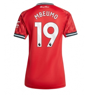 Manchester United Bryan Mbeumo #19 Hjemmedrakt Dame 2025-26 Kortermet
